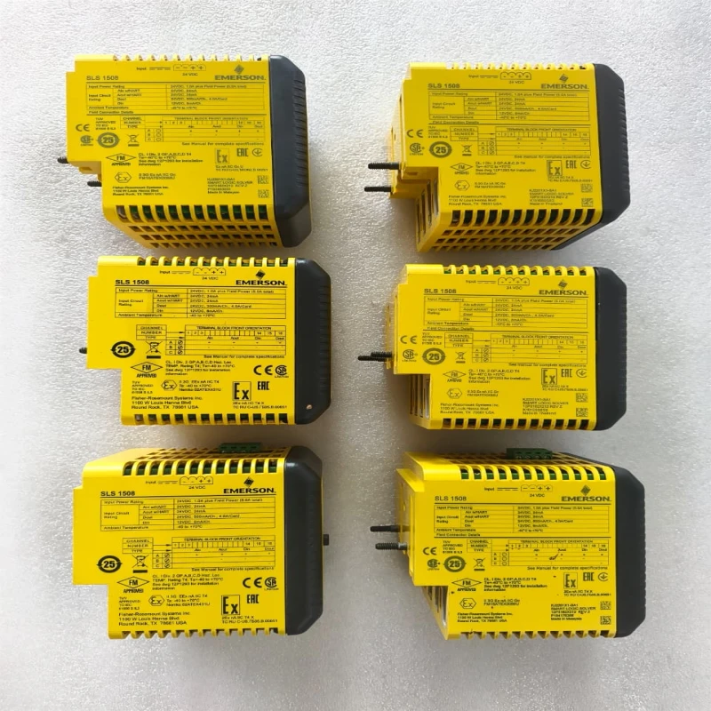 EMERSON KJ2201X1-BA1 SLS 1508 DeltaV SIS Smart Logic Solver | 24 VDC Safety Logic Solver thumbnail 4