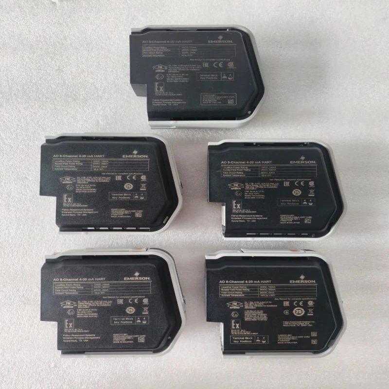 EMERSON KJ3221X1-BK1 DeltaV AO 8-Channel 4-20mA HART Card, 12P7043X082 Rev J, Fisher-Rosemount Analog Output Module thumbnail 3