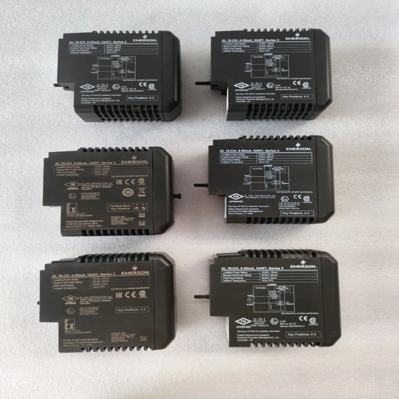 EMERSON KJ3223X1-BA1 DeltaV AI 16-Channel 4-20mA HART Analog Input Card Series 2 thumbnail 2