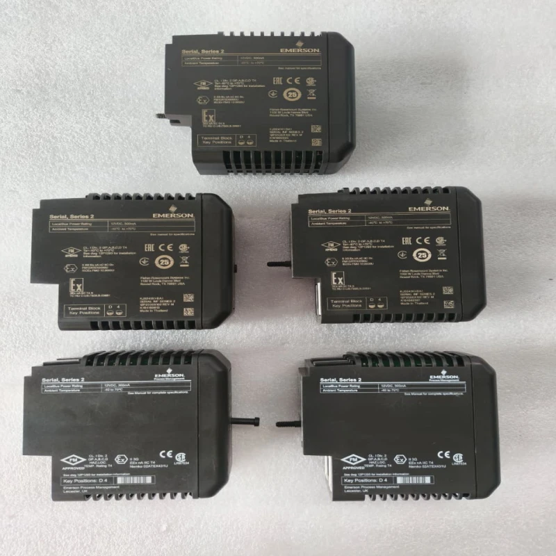 EMERSON KJ3241X1-BA1 DeltaV Series 2 Serial Interface Card, 2-Port RS-232/RS-485, Redundant thumbnail 2