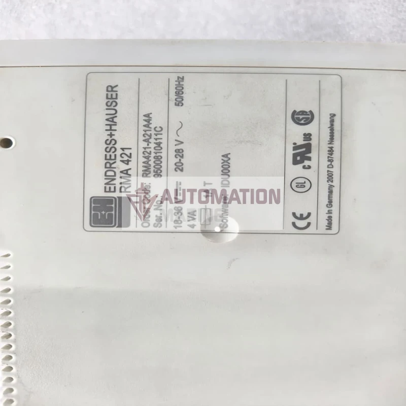 Endress+Hauser RMA421-A21A4A Loop Power Supply | 2-Channel Signal Conditioner 4-20mA Transmitter Power Supply thumbnail 9