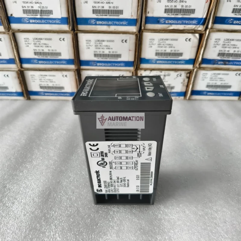 ERO Electronic LDE496130000 Temperature Controller 100/240VAC, RTD Input, SSR Output + 2A Relay Output thumbnail 3