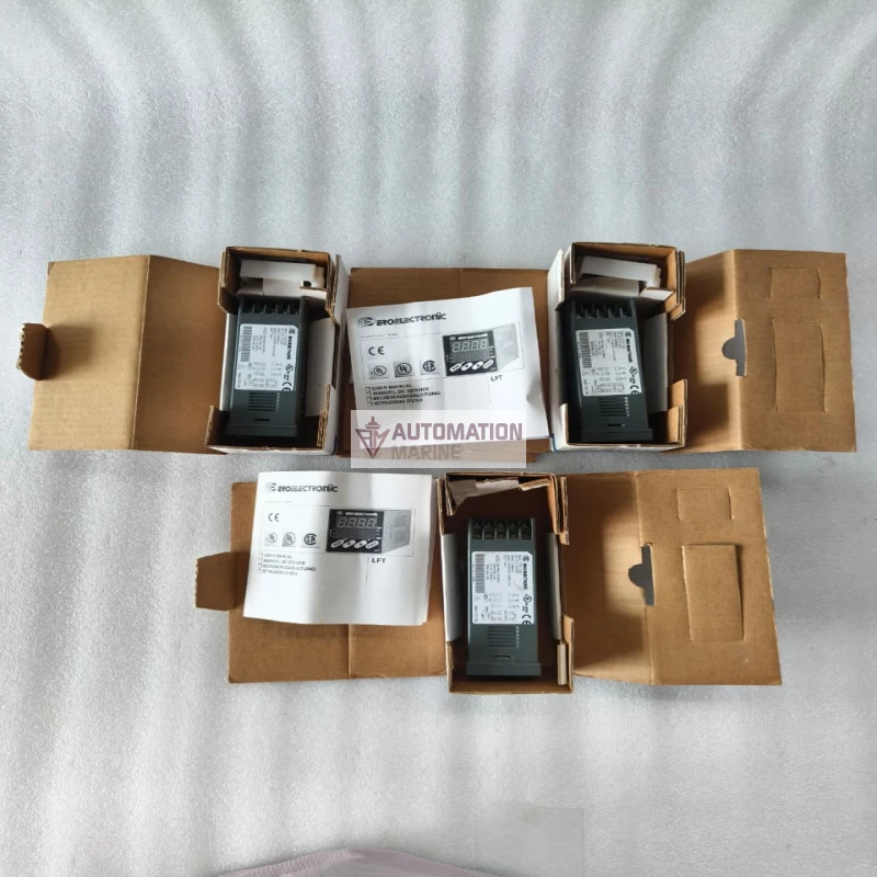 ERO Electronic LFT931113000 PID Temperature Controller – 100-240VAC, Main Relay + Dual Relay Outputs, RTO/TC Input thumbnail 2