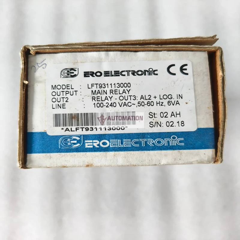 ERO Electronic LFT931113000 PID Temperature Controller – 100-240VAC, Main Relay + Dual Relay Outputs, RTO/TC Input thumbnail 12
