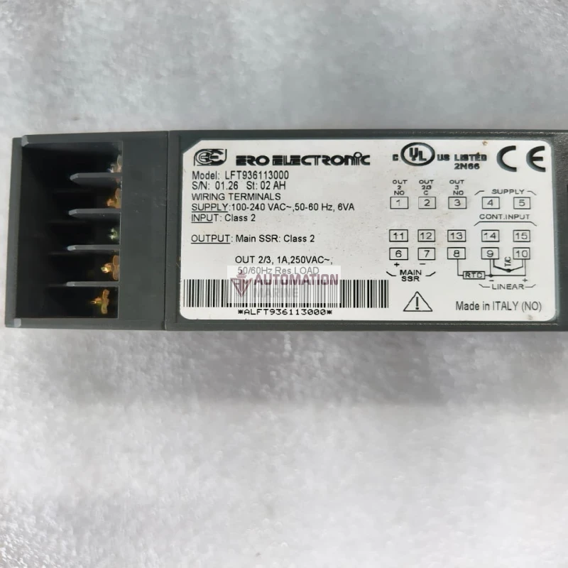 ERO Electronic LFT936113000 Temperature Controller 100-240VAC Main SSR Output Industrial Temperature Control thumbnail 7