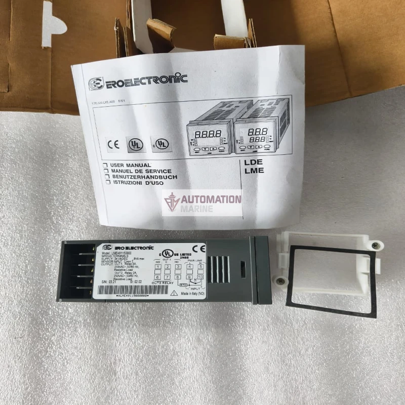 ERO Electronic LME491150000 Industrial Temperature / Process Controller, 24 VAC/DC, RTD Input, Dual Relay Output thumbnail 16