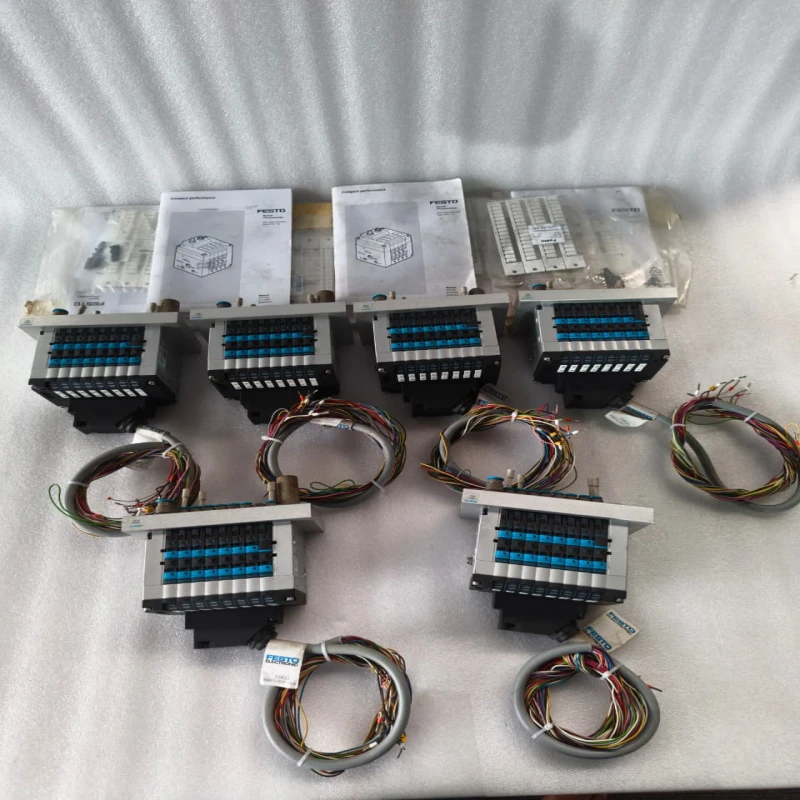 FESTO CPV10-GE-MP-8 CPV10-VI Compact Performance Pneumatic Valve Terminal, 8-Position, 24V DC thumbnail 2