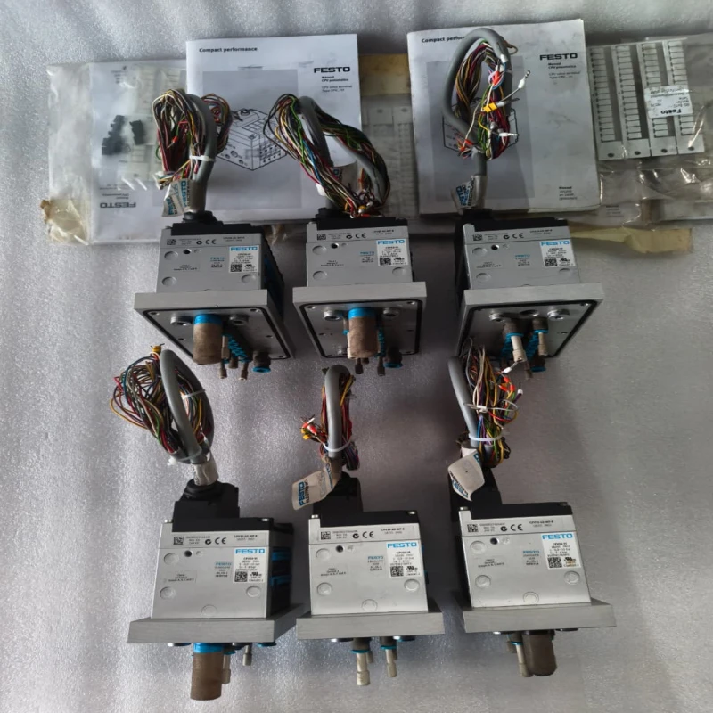 FESTO CPV10-GE-MP-8 CPV10-VI Compact Performance Pneumatic Valve Terminal, 8-Position, 24V DC thumbnail 3