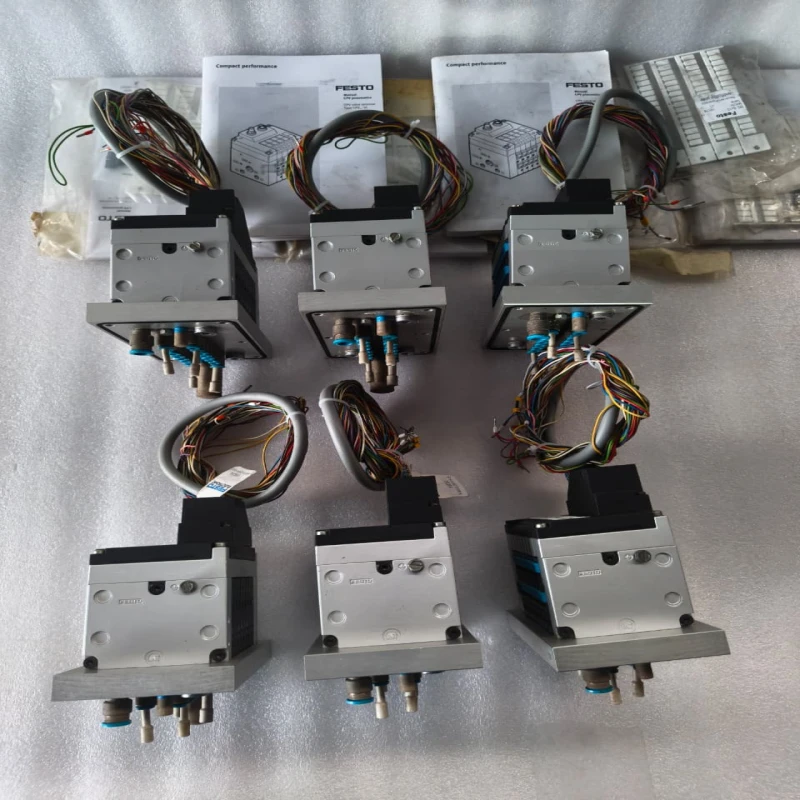 FESTO CPV10-GE-MP-8 CPV10-VI Compact Performance Pneumatic Valve Terminal, 8-Position, 24V DC thumbnail 4