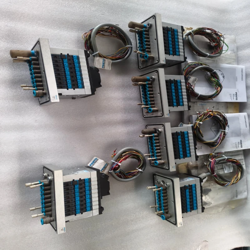FESTO CPV10-GE-MP-8 CPV10-VI Compact Performance Pneumatic Valve Terminal, 8-Position, 24V DC thumbnail 5