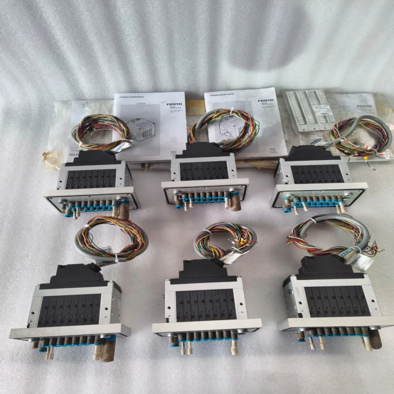 FESTO CPV10-GE-MP-8 CPV10-VI Compact Performance Pneumatic Valve Terminal, 8-Position, 24V DC thumbnail 6