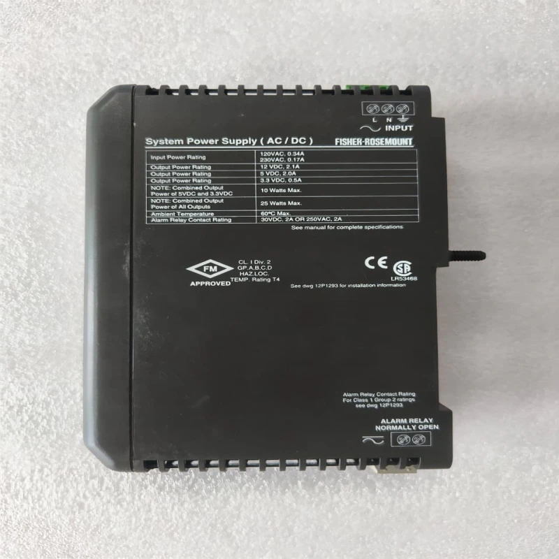Fisher-Rosemount KJ1501X1-BA2 DeltaV System Power Supply | AC/DC Power Supply Module | 12P0677X062 Rev N thumbnail 7