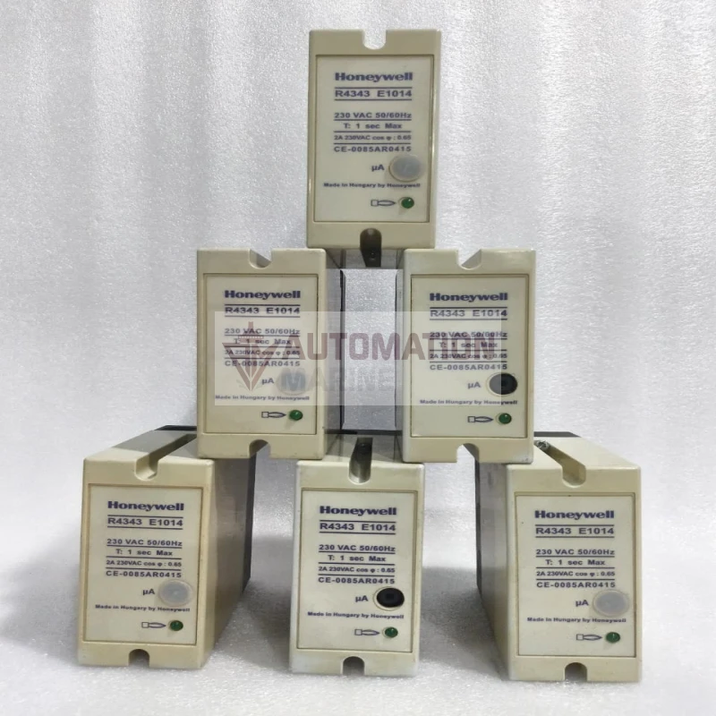 Honeywell R4343E1014 Flame Detector Relay Switch | 230VAC, 1-Second Response thumbnail 8
