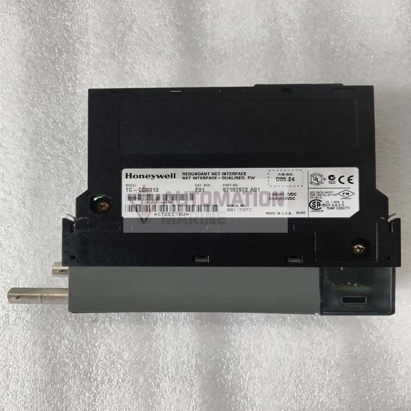 Honeywell TC-CCR013 Redundant Net Interface Module (Part No: 97197972 A01, Cat. Rev: F01) thumbnail 9