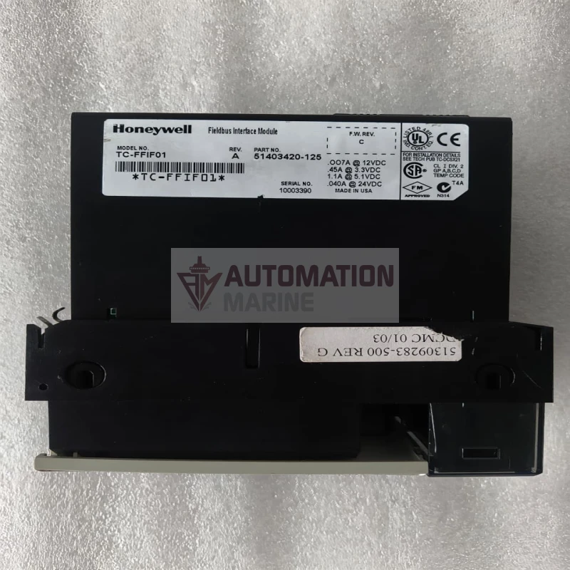 Honeywell TC-FFIF01 Fieldbus Interface Module 51403420-125 thumbnail 5