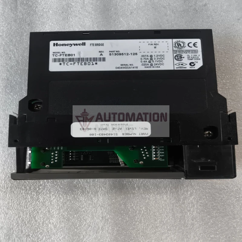 Honeywell TC-FTEB01 Experion C200 Fault Tolerant Ethernet (FTE) Bridge Module (Part Number: 51309512-125) thumbnail 5