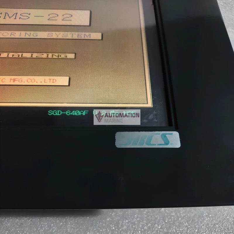 JRCS SGD-640-N3 LCD Graphic Terminal HMI | Marine Alarm And Monitoring Display | JRC thumbnail 8