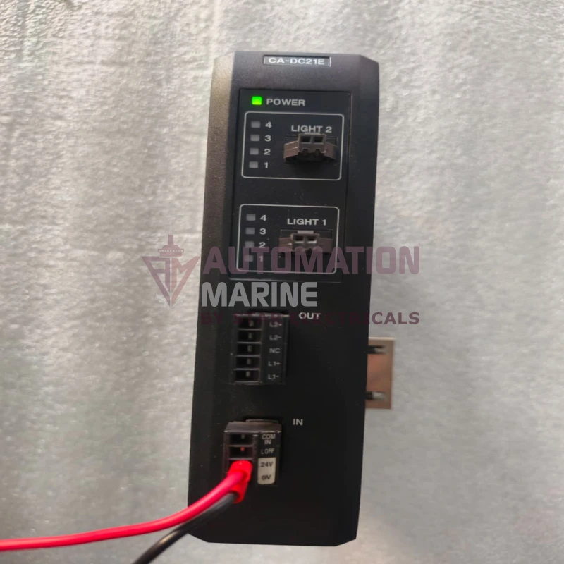 KEYENCE CA-DC21E LED Illumination Controller, 2-Channel, 12/24VDC, 40W, PWM 100kHz thumbnail 5