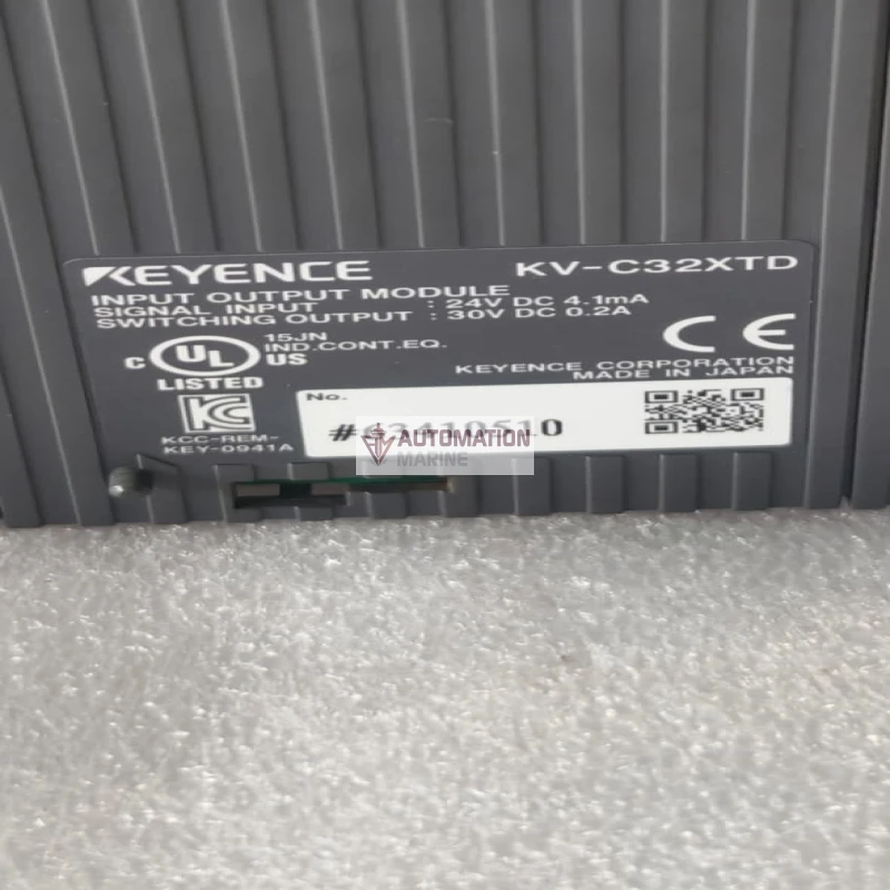 KEYENCE KV-C32XTD PLC I/O Module – 32-Point 24VDC Input / 32-Point MOSFET Sink Output Expansion Unit thumbnail 4
