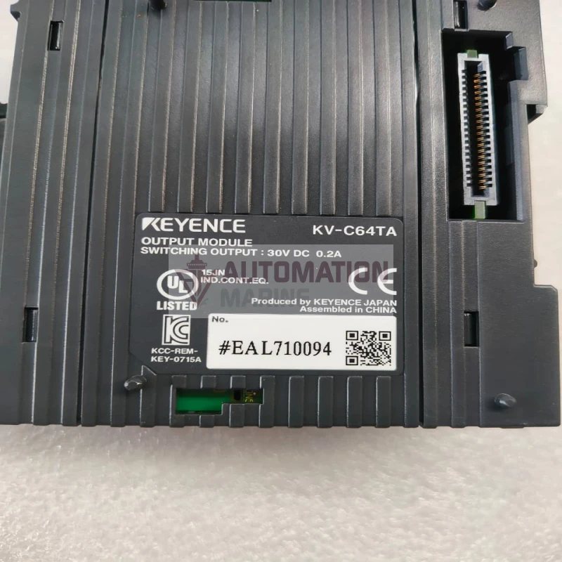 Keyence KV-C64TA PLC Digital Output Module – 64-Point NPN Transistor Sink Output Connector Unit thumbnail 6