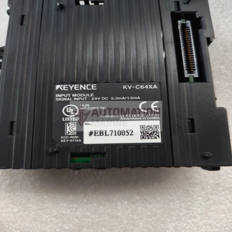 Keyence KV-C64XA High-Density PLC Input Module – 64-Point 24V DC Digital Input, MIL Connector Expansion Unit thumbnail 4