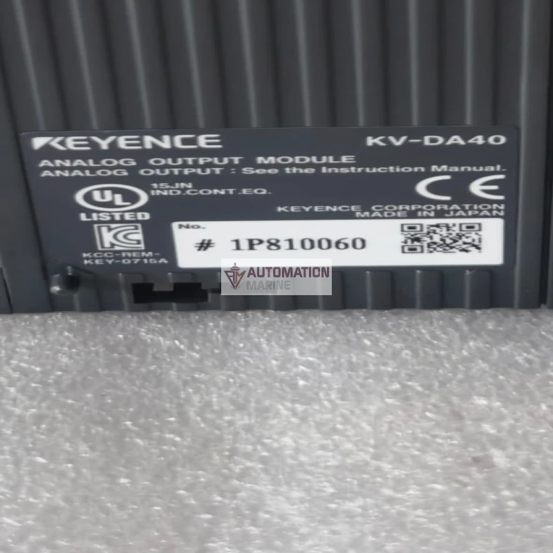 Keyence KV-DA40 Analog Output Module | 4-Channel PLC D/A Conversion Unit thumbnail 5