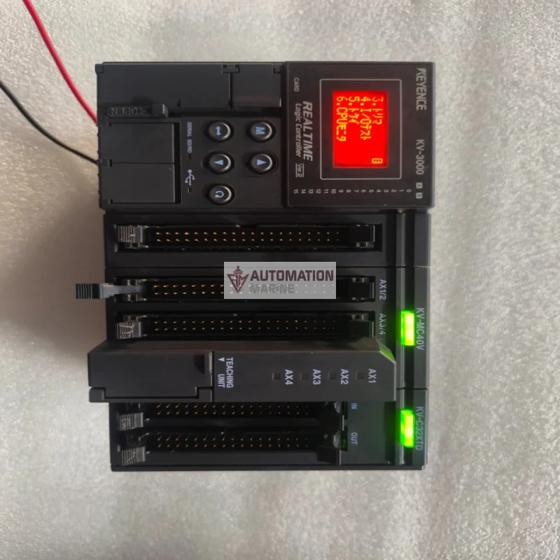 KEYENCE KV-MC40V 4-Axis Pulse Train Positioning Motion Control Module | 4 MHz Motion Unit thumbnail 6