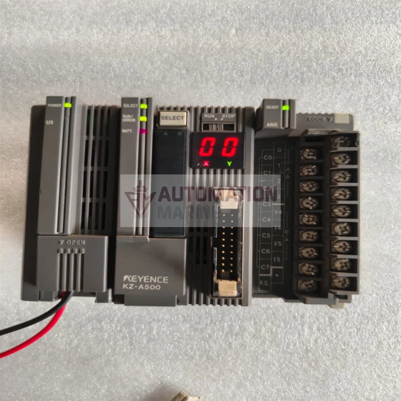 Keyence PLC Module Bundle – KZ-A500 CPU Unit, KZ-U5 DC Power Supply KV-AN6 Analog I/O Expansion Module thumbnail 5