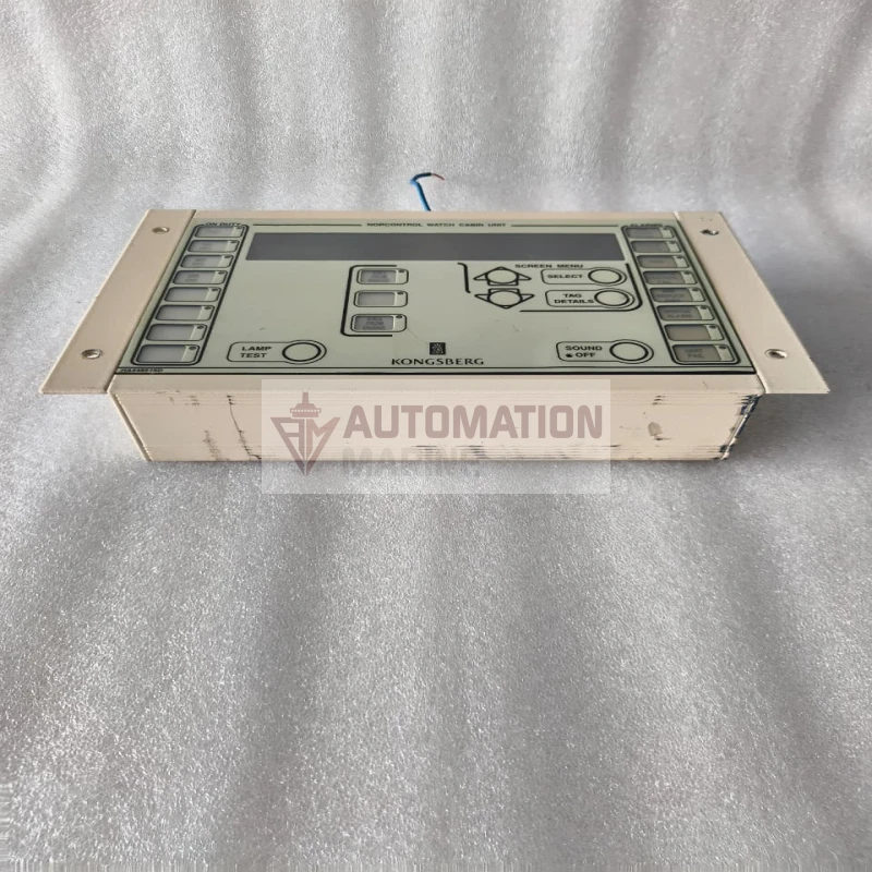 Kongsberg Norcontrol HA448515D Watch Cabin Unit WCU Display – Marine Control System thumbnail 4