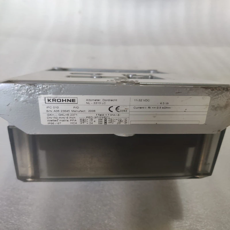 KROHNE IFC 010 D Electromagnetic Flowmeter Signal Converter – NL-3313 LC thumbnail 7