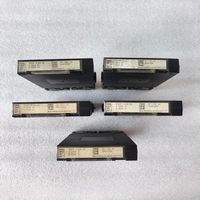 M-SYSTEM FDY-24A-K Current Loop Supply Signal Converter Module 4-20mA DC Input 4-20mA DC Output 85-132VAC thumbnail 4