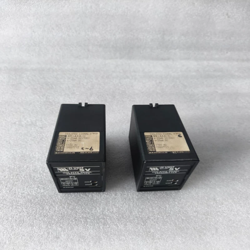 M-SYSTEM SV-A1A-C Isolated Signal Transmitter 4-20mA DC Input / Dual 4-20mA DC Output 110V AC thumbnail 4