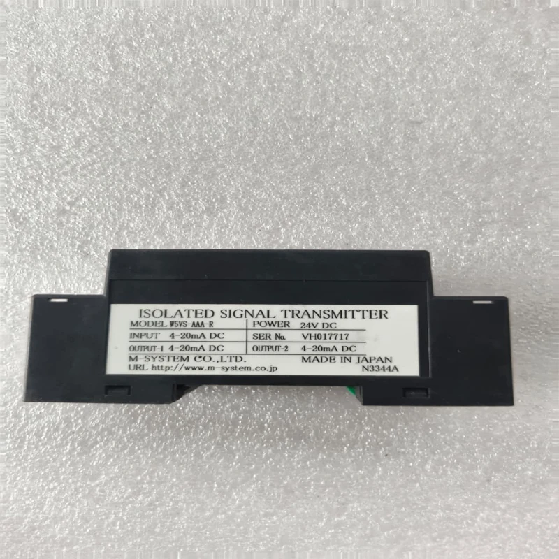 M-SYSTEM W5VS-AAA-R Isolated Signal Transmitter | Industrial Signal Conditioner And Signal Converter | DIN Rail Mount thumbnail 4