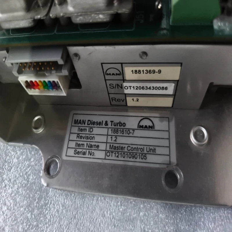 MAN Diesel Turbo 1881610-7 Master Control Unit (MCU) | Genuine Engine Control Module for Marine And Industrial Diesel Engines thumbnail 7