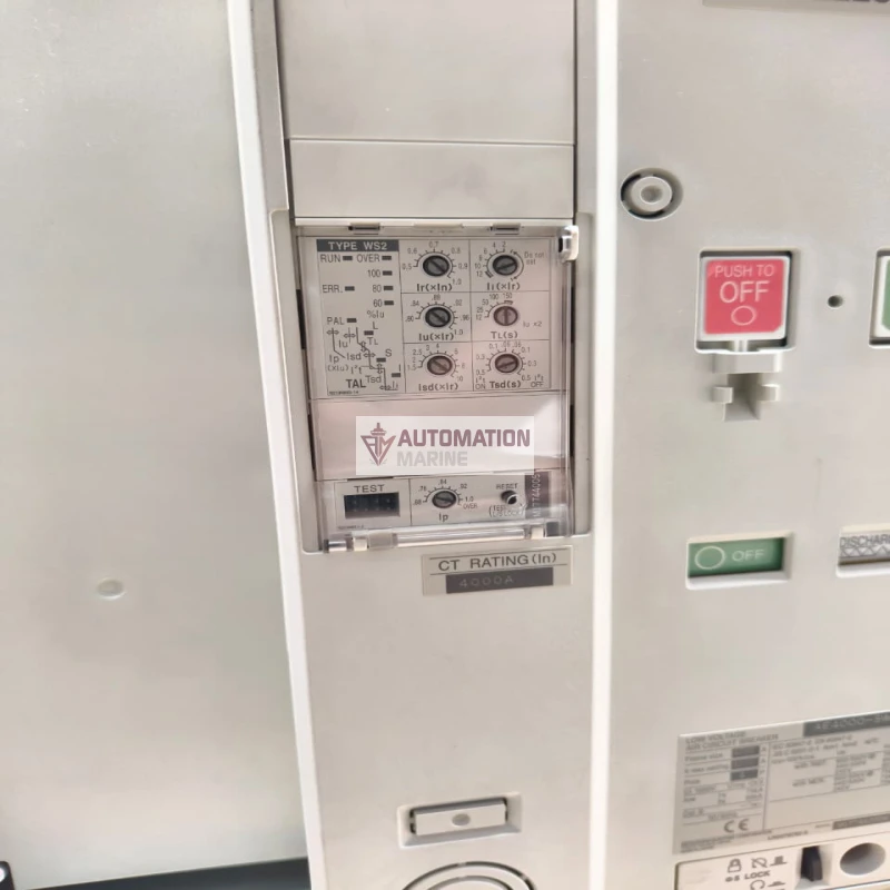 Mitsubishi AE4000-SWA 4000A 4 Pole Air Circuit Breaker (ACB) – Low Voltage Drawout ACB, 600/690V, 75kA thumbnail 12