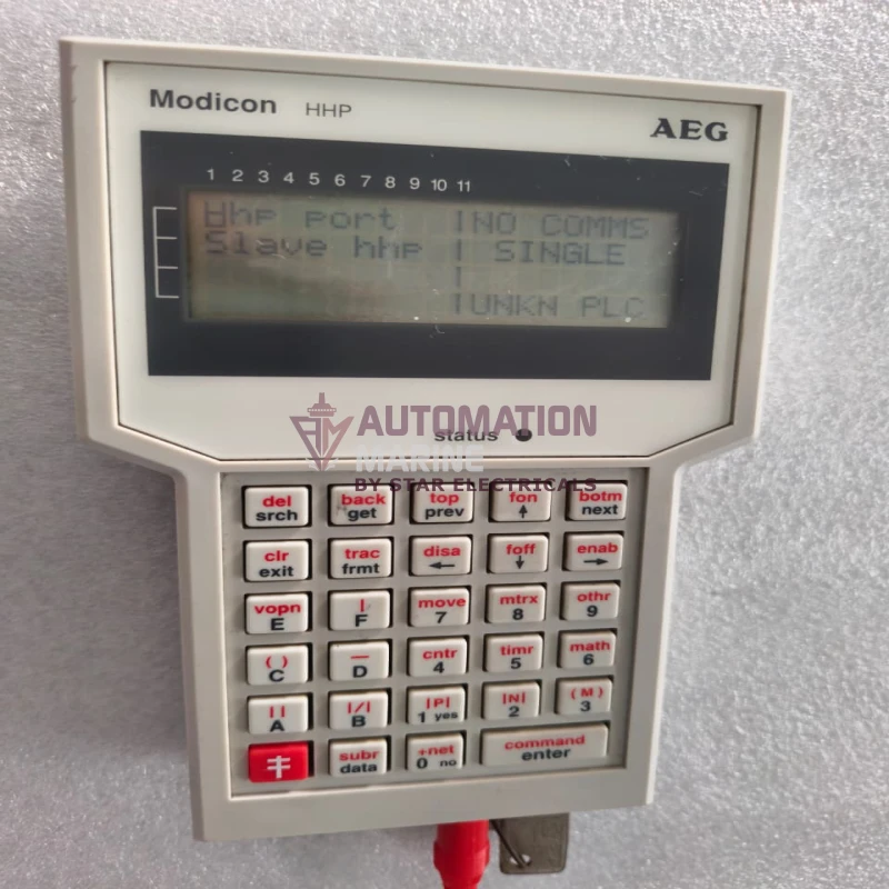 Modicon 520VPU19200 Handheld Programmer Micro PLC English Programming Terminal, 5VDC thumbnail 7