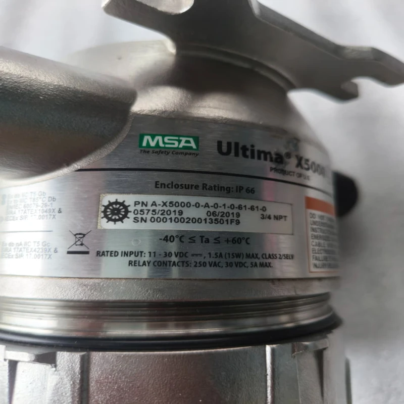 MSA ULTIMA X5000 A-X5000-0-A-0-1-0-61-61-0 Fixed Digital Gas Detection Transmitter thumbnail 8