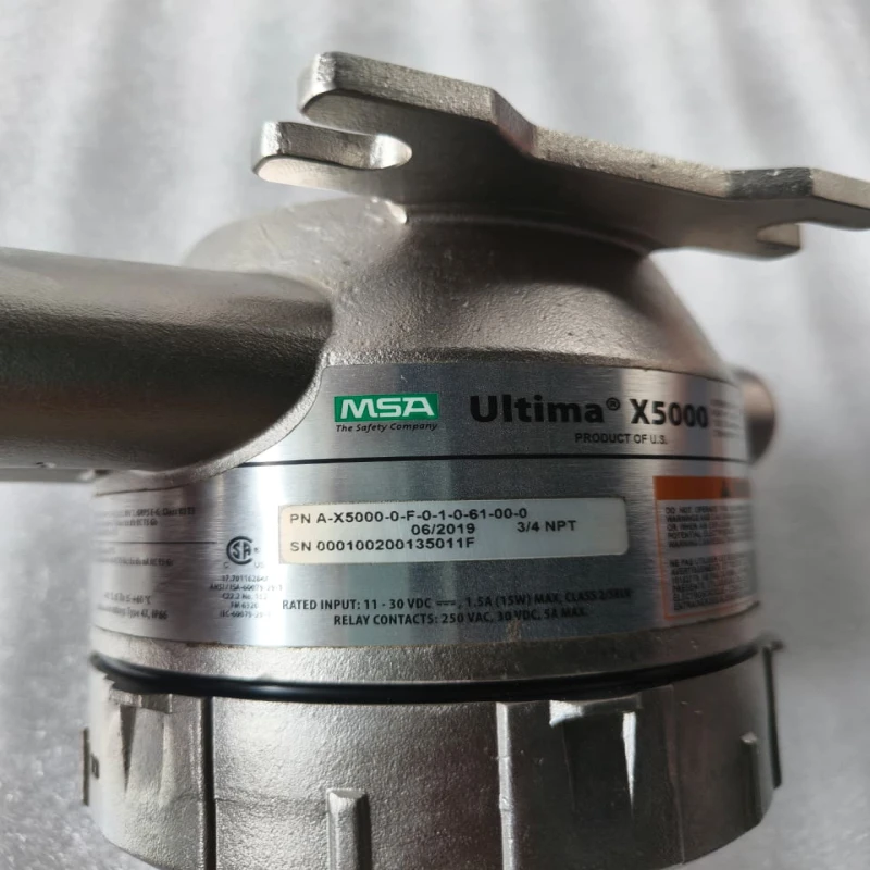 MSA ULTIMA X5000 A-X5000-0-F-0-1-0-61-00-0 Fixed Gas Detector | Industrial Toxic And Combustible Gas Monitoring Sensor thumbnail 2