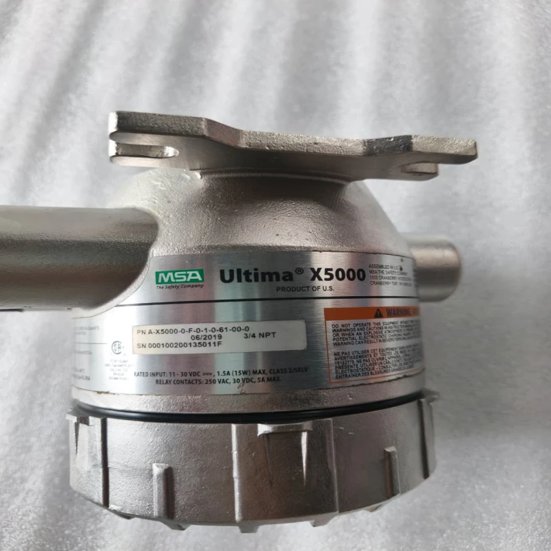 MSA ULTIMA X5000 A-X5000-0-F-0-1-0-61-00-0 Fixed Gas Detector | Industrial Toxic And Combustible Gas Monitoring Sensor thumbnail 3