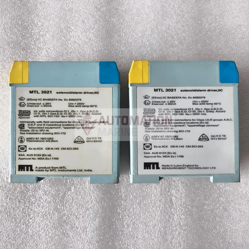 MTL 3021 Solenoid/Alarm Driver, IIC | Intrinsically Safe Ex ia Barrier | 20–35V DC Supply | Measurement Technology Ltd thumbnail 5