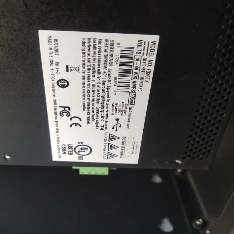 N-TRON 7026TX Industrial Ethernet Switch | 26-Port Managed Industrial Network Switch | 18-49VDC | Industrial Automation Communication Switch thumbnail 6