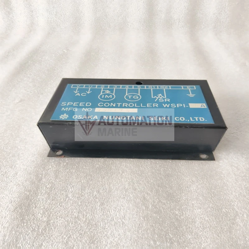 OSAKA NUNOTANI SEIKI WSPI-1A Speed Controller | Industrial Motor Speed Control Unit | AC Input thumbnail 2