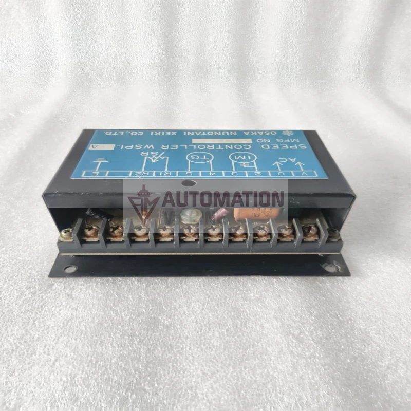 OSAKA NUNOTANI SEIKI WSPI-1A Speed Controller | Industrial Motor Speed Control Unit | AC Input thumbnail 5