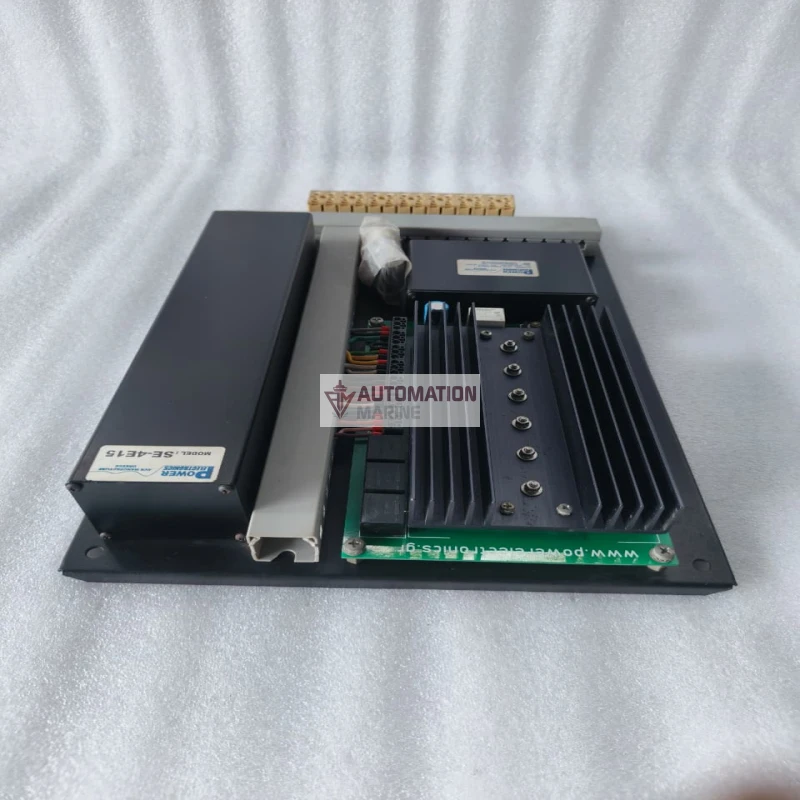 Power Electronics SE-4E15 Automatic Voltage Regulator (AVR) – 3-Phase, 20A Continuous, 350–500V AC Sensing, 0–120V DC Output thumbnail 3