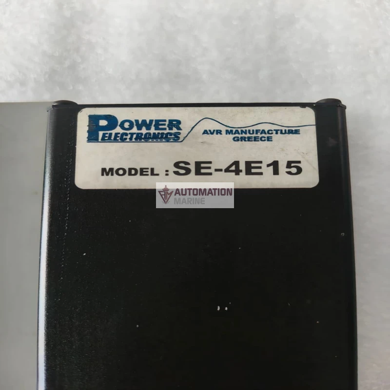Power Electronics SE-4E15 Automatic Voltage Regulator (AVR) – 3-Phase, 20A Continuous, 350–500V AC Sensing, 0–120V DC Output thumbnail 7