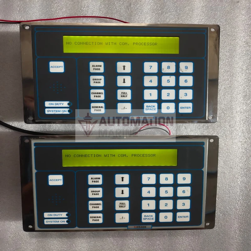 Praxis Automation Technology 98.6.020.600D Marine Operator Interface Panel thumbnail 8