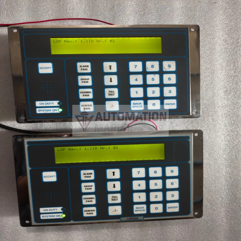 Praxis Automation Technology 98.6.020.600D Marine Operator Interface Panel thumbnail 9