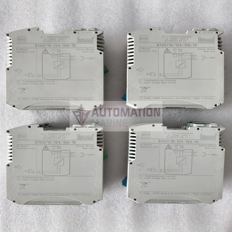 R. STAHL 9143/10-124-150-10 Ex i Power Supply | ISpac Intrinsically Safe Power Supply | 24V AC/DC, 150mA thumbnail 5