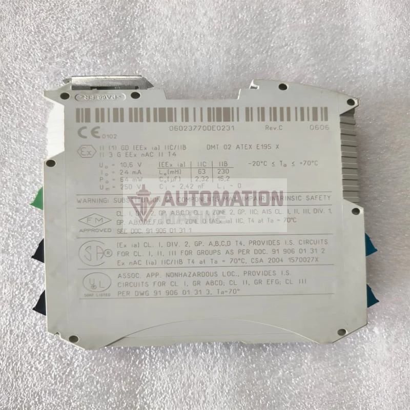 R. STAHL ISpac 9170/20-10-11 Ex i Switching Repeater – 2-Channel Galvanic Isolation Switching Amplifier for Hazardous Areas thumbnail 5
