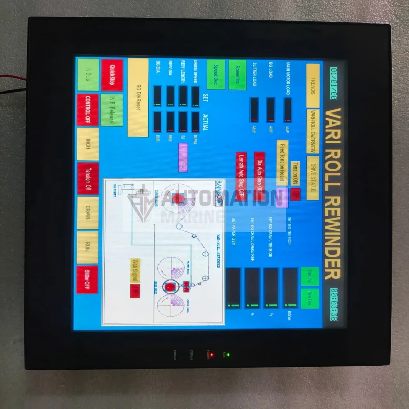 Renu Electronics PZM-760-24-B Prizm760 HMI Operator Interface Panel thumbnail 3